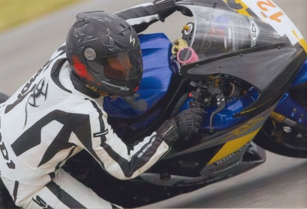 Driving onto the Front Straight at California Speedway