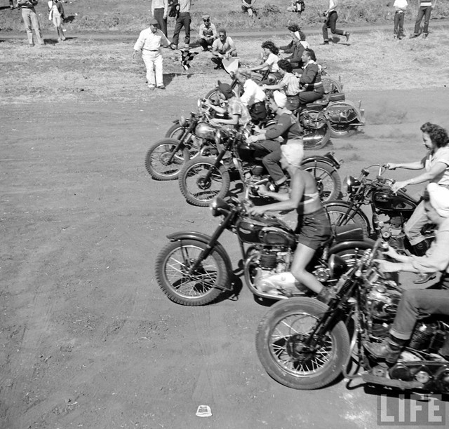 powderpuff Powder Puff race, Los Angeles, 1949