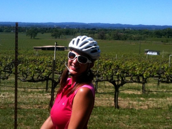 cyclechica Pretty vineyards!